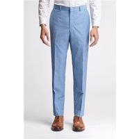 Ted Baker Slim Fit Tilson Airforce Blue Sharkskin Men's Suit Trousers