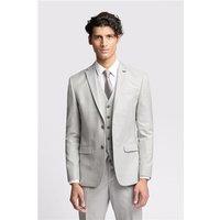 Ted Baker Slim Fit Lowry Light Grey Sharkskin Men's Suit Jacket