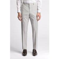 Ted Baker Slim Fit Lowry Light Grey Sharkskin Men's Trousers