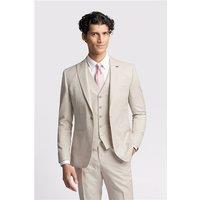 Ted Baker Slim Fit Turner Stone Sharkskin Men's Suit Jacket