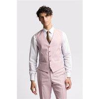 Ted Baker Slim Fit Burra Rose Sharkskin Waistcoat