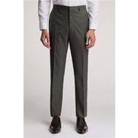 Ted Baker Slim Fit Piper Khaki Green Twill Men's Trousers by Suit Direct