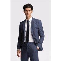 Ted Baker Slim Fit Coxon Navy Blue Cotton Linen Men's Suit Jacket