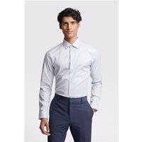 Ted Baker Blue Mens Shirt, Long Sleeve, Slim fit