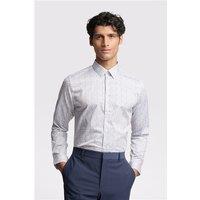 Ted Baker White Mens Shirt, Long Sleeve, Slim fit
