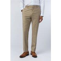 Ted Baker Slim Fit Larkin Oatmeal Flannel Men's Trousers, Beige