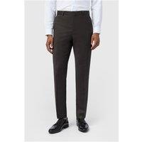 Ted Baker Slim Fit Byron Chocolate Flannel Men's Trousers