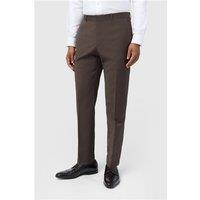 Ted Baker Slim Fit Freeth Taupe Tonic Men's Trousers, Grey