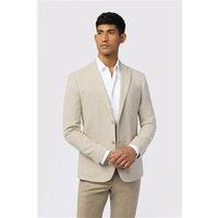 Ted Baker Slim Fit Monro Stone Puppytooth Mens Blazer - Formal & Casual