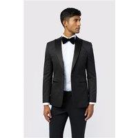 Ted Baker Slim Fit Sabine Black Diamond Jacquard Men's Suit Jacket