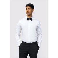 Ted Baker White Mens Shirt, Long Sleeve, Slim fit, Stretch Fabric