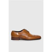 Antique Rogue Luca Tan Leather Brogues