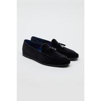Antique Rogue Henry Black Velvet Loafer