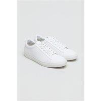 Antique Rogue Gibbs White Leather Trainer