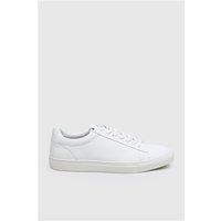 Antique Rogue Gibbs White Leather Trainer