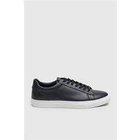 Antique Rogue Gibbs Black Leather Trainer