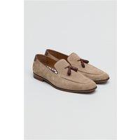 Antique Rogue Chester Stone Suede Tassel Loafer