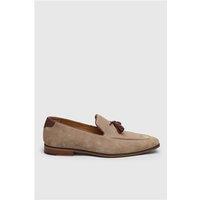 Antique Rogue Chester Stone Suede Tassel Loafer