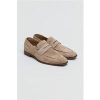 Antique Rogue Churchill Loafer Stone Suede