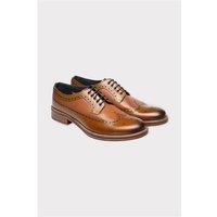 Ben Sherman Tan Leather Archie Brogues by Suit Direct