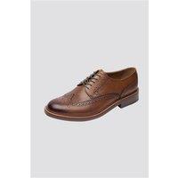 Racing Green Mansell Tan Leather Brogues by Suit Direct