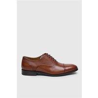 Racing Green Tan Leather Oxford McClaren Shoe