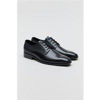 Racing Green Darbey Black Leather Formal Lace up Shoe