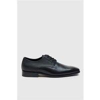 Racing Green Darbey Black Leather Formal Lace up Shoe
