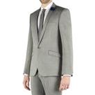 Limehaus Super Slim Fit Grey Tonic Men's Suit Jacket
