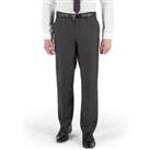 Limehaus Slim Fit Black Micro Design Men's Suit Trousers