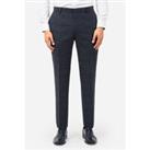 Ted Baker Navy Blue Teal Check Men's Trousers