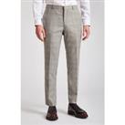 Ted Baker Slim Fit Champagne Beige Men's Trousers