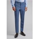 Ted Baker Smoke Blue Pick and Pick Slim Men's Trousers