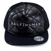 Half Human Quilted Snapback Hat