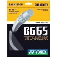 Yonex BG 65 TI Badminton Racket String - 10M SET