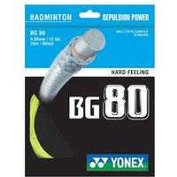 Yonex BG 80 Yellow Badminton Racket String 10M SET