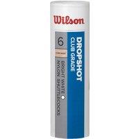 Wilson Dropshot Shuttlecocks - Tube of 6