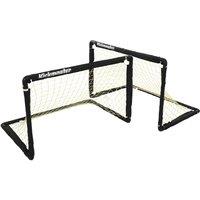 Kickmaster One on One Folding Football Goal Set