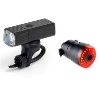 Viavito USB Rechargeable 600 Lumens Front and Rear Light Set