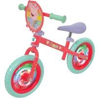 Peppa Pig 12" Balance Bike with Light Up Wheels