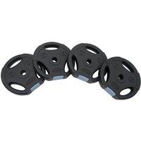 Viavito Tri Grip Vinyl Standard Weight Plates