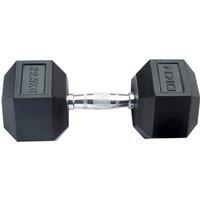 DKN Rubber Hex Dumbbells