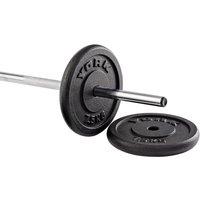 York 2 x 7.5kg Black Cast Iron 1Inch Plates