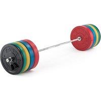 York Solid Rubber Bumper Olympic Coloured Weight Plates