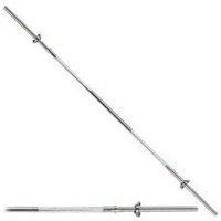 York 6ft Spinlock Solid Chrome Bar with Collars