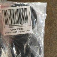 DKN EnduRun Folding Treadmill - Part 54 - Adjusting wheel