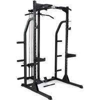 Fuel Fitness Power Rack with Hi-Lo Pulley