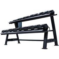 Jordan 2 Tier Hex Dumbbell Rack - 10 Pair
