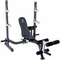 Marcy MWB-70205 Folding Olympic Weight Bench wth Squat Rack