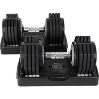 Half Human 25kg Adjustable Dumbbell Set